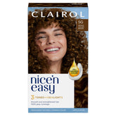 Nice'n Easy 5G bottle in medium golden brown shade for smooth, even color application.