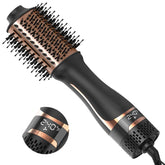 Nicebay hair dryer brush with oval barrel for smooth styling and fast drying