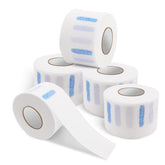 NICEMOVIC barber paper neck strip unrolled, soft and absorbent to catch hair and moisture.