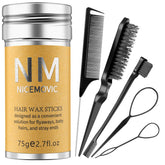 NICEMOVIC barra cera pelo para peinados rápidos y naturales.