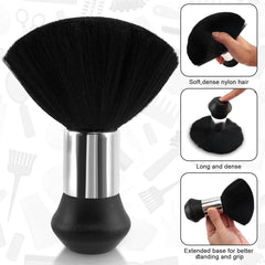 NICEMOVIC hair cutting cape with snap closure ensures quick, secure draping for smooth sessions.