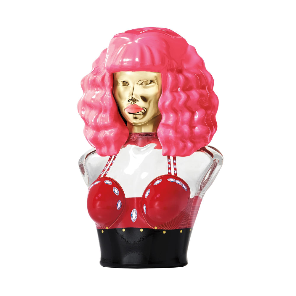 Nicki Minaj Minajesty bottle front view for an elegant everyday fragrance.