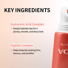 NIDA Sérum Labial Retinol, tono rosado fig ofrece color natural.
