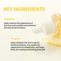 NIDA Suero Renovación Propolis, envase de vidrio que transmite pureza y cuidado de la piel
