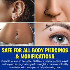 NIFEISHI nose piercing cleanser for clean refreshed skin