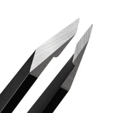 NILIYA precision-tip tweezers with ultra-fine grip for brow shaping