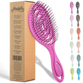 Ninabella Mini Spiral Brush detangler for easy, gentle detangling and scalp comfort.