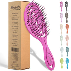 Ninabella Mini Spiral Brush detangler for easy, gentle detangling and scalp comfort.