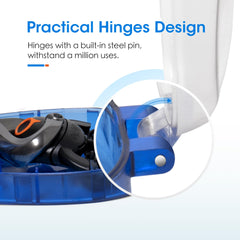 Nincha travel case BPA-free durable plastic emphasizes safety and longevity.