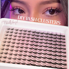 Ninglash Spike Lash Clusters add bold texture and emphasis.