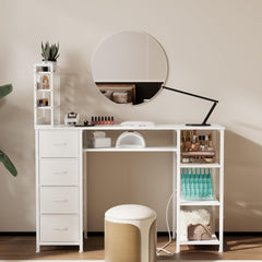 NinPeen manicure table power outlet feature for convenient device charging.
