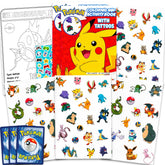 Nintendo Pokémon tatuajes temporales: conjunto de 70 para pegar y quitar fácilmente