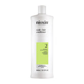 Nioxin System 2 bottle front view, ideal for progressed thinning.