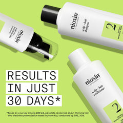NIOXIN System 2 packaging on shelf highlighting three-step system.