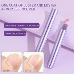 NIQZOPA nourishing oil refill pen for deep hydration of dry nail edges.