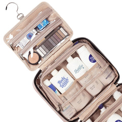 NISHEL bag with elastic pockets for organized storage of cosmetics