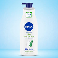 NIVEA Aloe Textura cremosa, ideal para una aplicación suave y rápida.