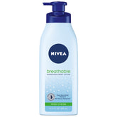 NIVEA Breathable Nourishing Lotion Fresh Fusion bottle for daily hydration