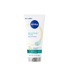 NIVEA Skin Firming con Q10 en gel muestra firmeza inicial