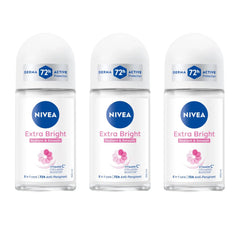 NIVEA Extra Bright aplicador rodillo para 8 superalimentos, axilas más brillantes