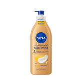 Loción corporal de NIVEA con dispensador para hidratación diaria.