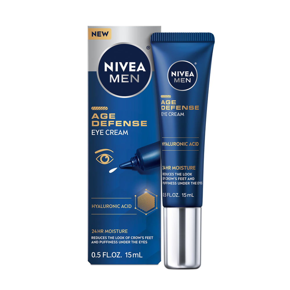 NIVEA MEN Age Defense crema-ojos-tubo: hidratación continua para la zona ocular.