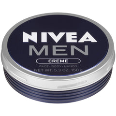 NIVEA MEN Creme tin front view for quick, versatile hydration