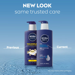 NIVEA MEN Máxima Hidratación, aplicación rápida sin sensación grasa