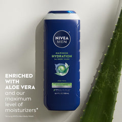 NIVEA MEN Máxima Hidratación fragancia cítrica amaderada para aroma masculino