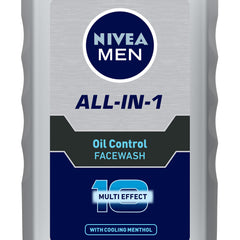 NIVEA Men deep-cleanse action unclogs pores while refreshing skin during daily use.