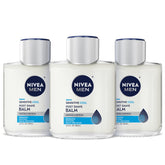 NIVEA MEN Sensitive Cool Post Shave Balm bottle for cooling hydration after shaving.