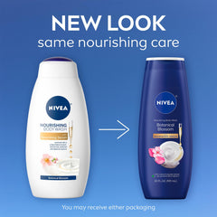 NIVEA Nourishing Serum blend close-up, highlighting hydrating care.