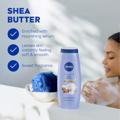 NIVEA Nourishing Serum close-up highlighting Provitamin B5 and Vitamin E