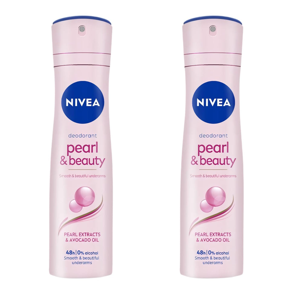 NIVEA Perla y Belleza en botella de 150 ml para piel suave y fresca durante todo el día.
