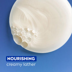 NIVEA Provitamin B5 and Vitamin E nourish the skin.