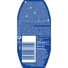 NIVEA Rich Care Shower Oil espuma cremosa: limpieza suave y nutrición.