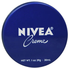 NIVEA Skin Creme 1oz en pote, hidratación profunda para piel seca y áspera.