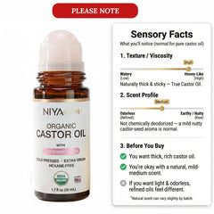 NIYAVERA bote de vidrio ámbar para conservar el aceite.