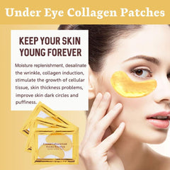 NIYET collagen eye pads delivering nutrients to reduce eye bags gently