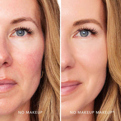 No Makeup Makeup Foundation brush applying smoothly for an even, skin-like finish.