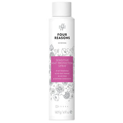 No Nothing heat protection spray bottle front with fragrance-free safety labeling.