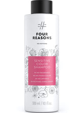No Nothing Sensitive Shampoo bottle highlighting color protection for color-treated hair.