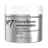 No7 Future Renew cream tube demonstrates lightweight hydration for daily use.