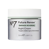 No7 Future Renew night cream jar showing luxurious overnight hydration.
