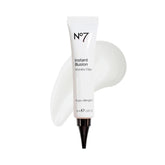No7 Instant Illusion Wrinkle Filler en botella para suavizar líneas visibles.