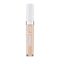 No7 Lift & Luminate corrección líquida, aplicación precisa para corregir imperfecciones con cobertura uniforme.