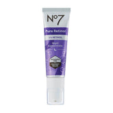 No7 Pure Retinol 1% Night Concentrate bottle shown for nightly renewal