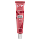 No7 Restore & Renew serum bottle shown for daily anti-aging skincare routine