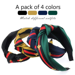 NODG diadema bohemia ancha, perfecta para fijar el cabello durante la rutina.