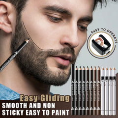 Noerrors barber pencil set with color variety for precise hairline detailing.
